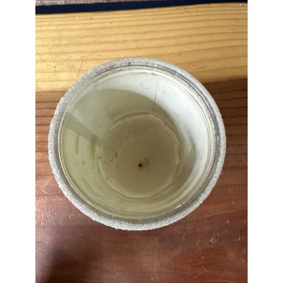 Danish Hummel Inspired Sugared Glass Candle Used - Picture 5 of 5